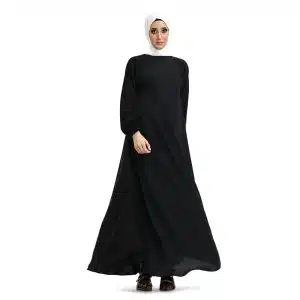 Women's Umbrella Black Abaya