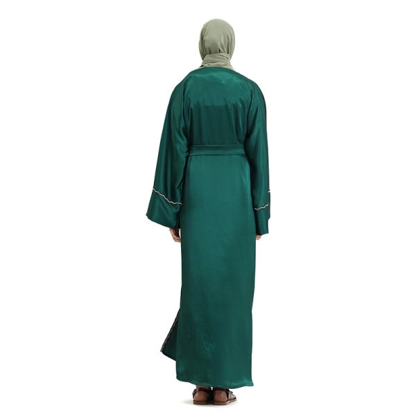 2 Piece Emerald Abaya