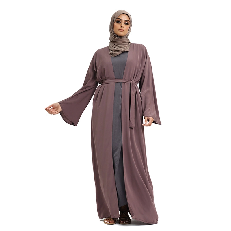 Naima Basic Mauve Kimono