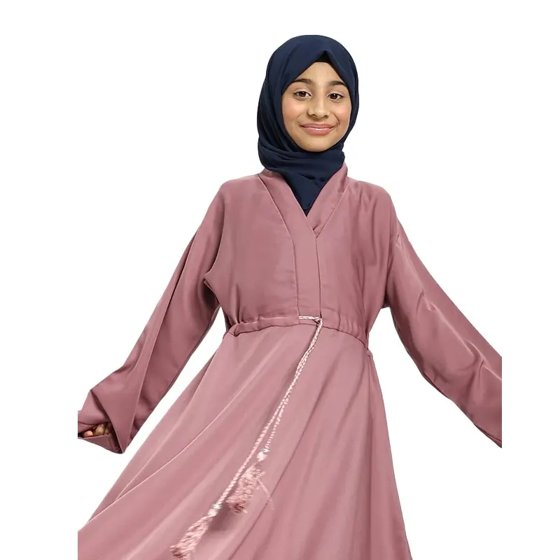 Khadija Girls Rose Abaya