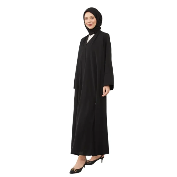 Black Belted Aiyla Abaya