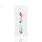 Curved Multi Colour Hijab Clip Set