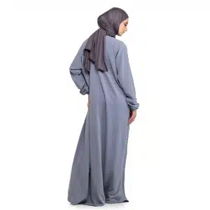 Essential Stone Blue Abaya