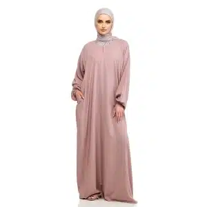 Rose Pink Hajj And Umrah Abaya