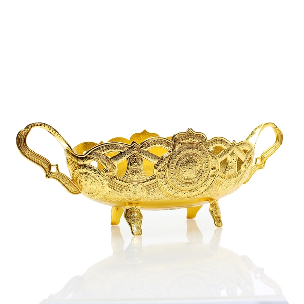 Buy Gold Dry Fruit Bowl 218