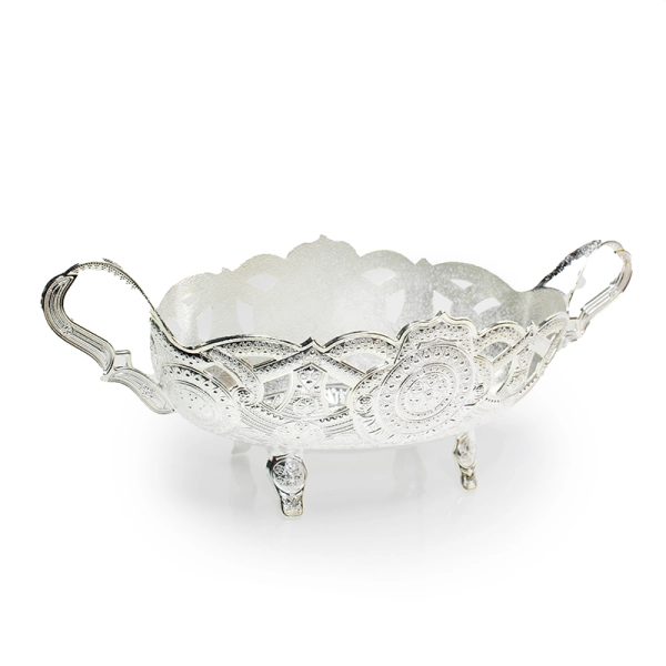 Buy Silver Dry Fruit Bowl/Tray 219