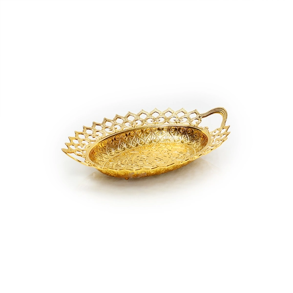 Buy Small Gold Dry Bowl/Tray