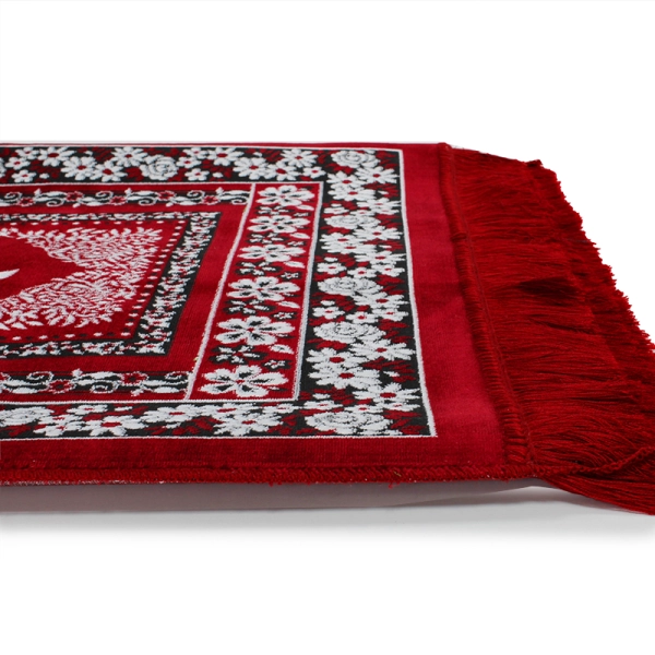 Shop Three People Red & White Prayer Mat