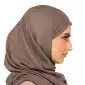 Shop Women's Classic Cotton Hijab Ash Brown Online, Amsons UK