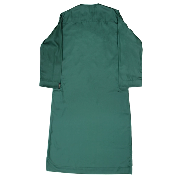 Shop Kids Omani Emerald Green Satin Thobe ASB- K30 COL 23