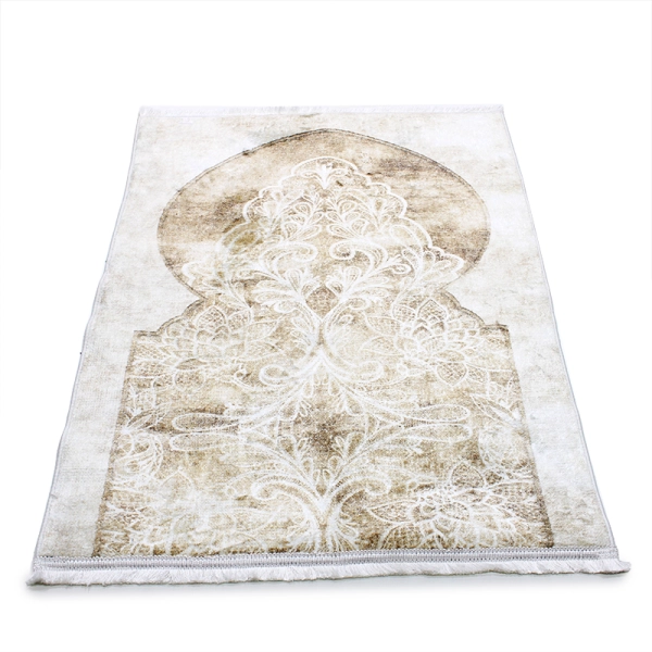 Shop Cream & Brown Prayer Mat Online