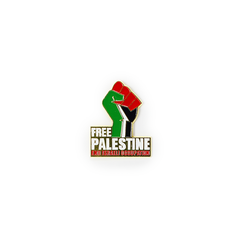 Free Palestine Consolidatory Pin