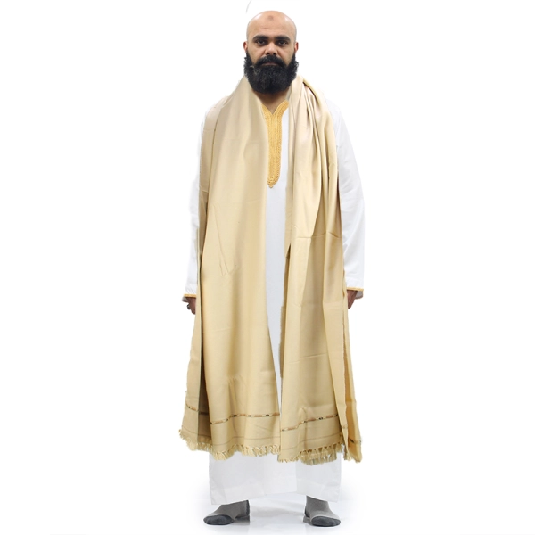 Shop Mens Premium Beige Shawl