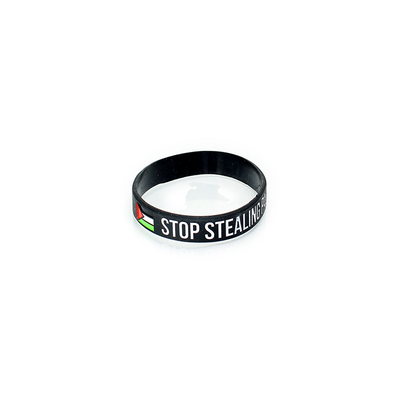 Stop Stealing Palestinian Land Wristband