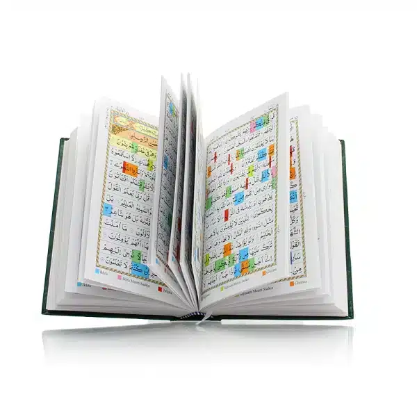 Buy Holy Quran Colour Coded Tajweed Rules Hard Back