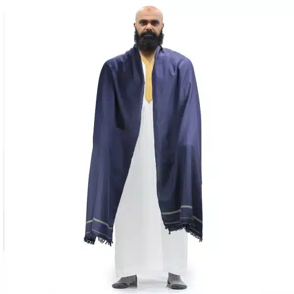 Order Mens Premium Navy Shawl