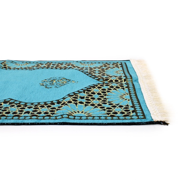 Shop Teal Green Light Weight Prayer Mat for Kids