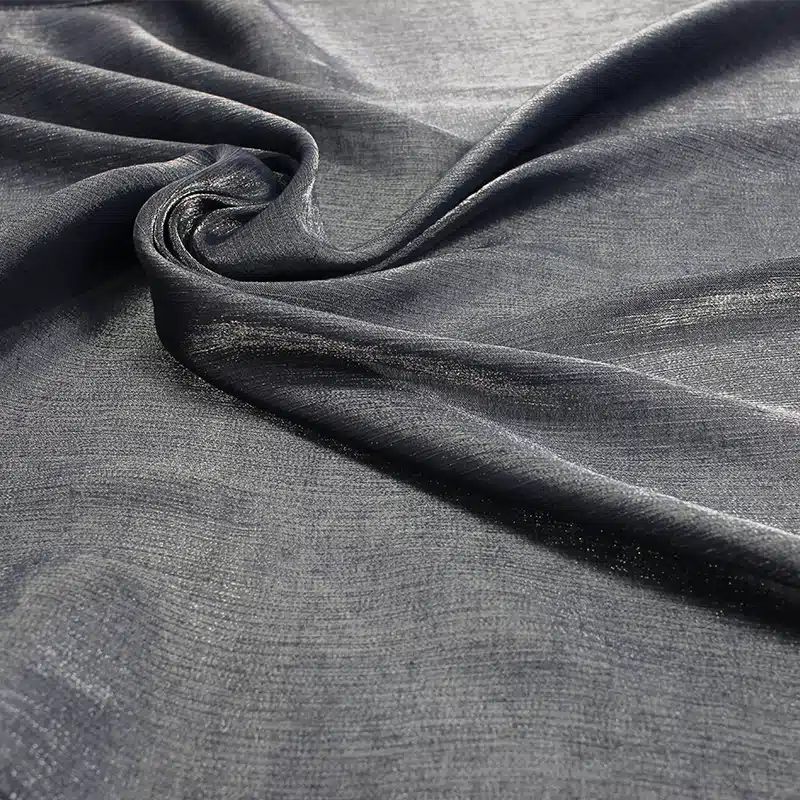 Shiny Party Dark Grey Hijab