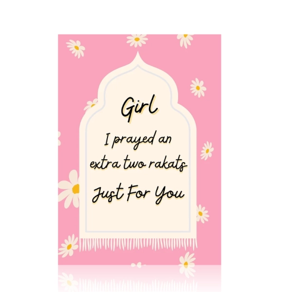 Wedding Greeting Card With Special Message