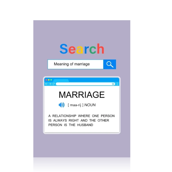 Meaning Of Marriage Greeting Card